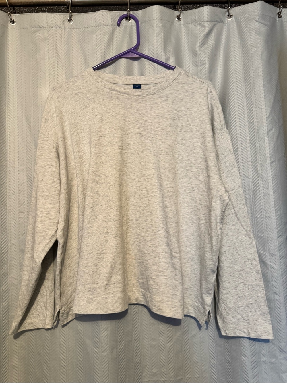 Old Navy Vintage Long-Sleeve Crew-Neck T-Shirt